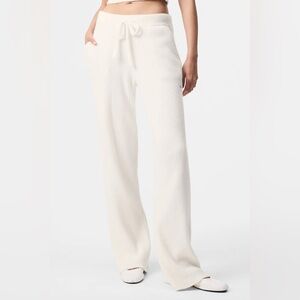 ALO Snuggle Up Sweater High-Waist Wide Leg Pant